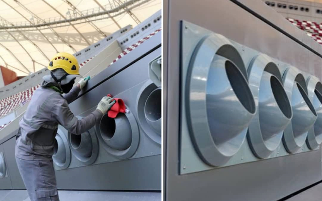 Qatar làm mát sân vận động như thế nào?

